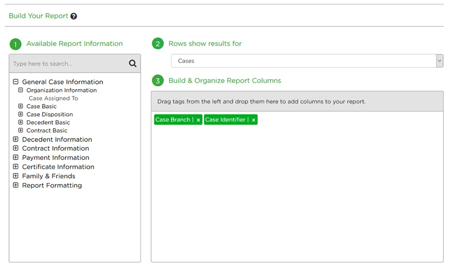 Passare: Reporting Engine